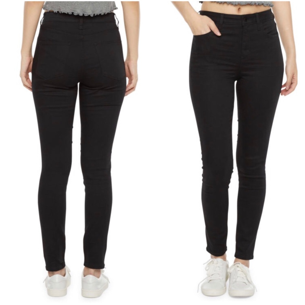 Super Skinny Black Denim Jeans